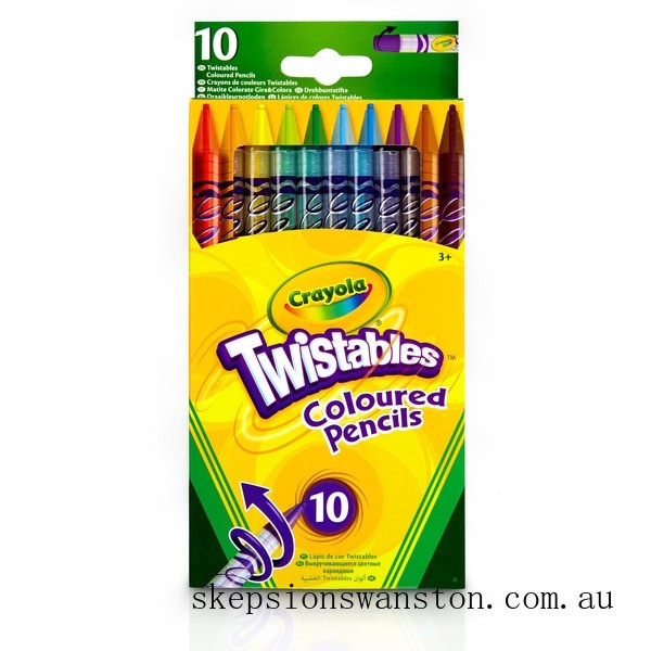 Special Sale Crayola 10 Twistable Pencils