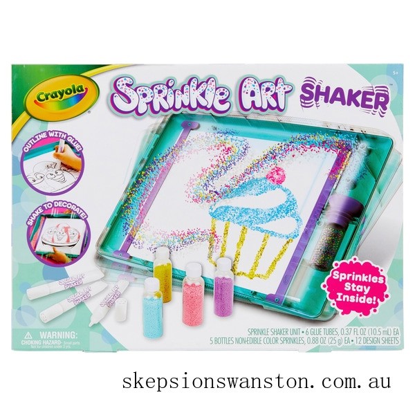 Discounted Crayola Sprinkle Art Shaker Set