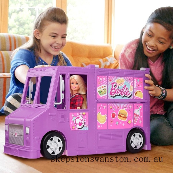 Outlet Sale Barbie Fresh n Fun Food Truck Playset