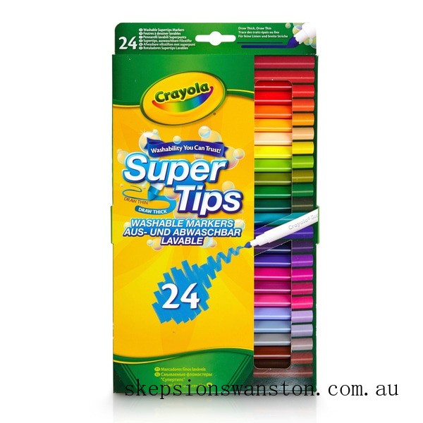 Special Sale Crayola 24 Supertips