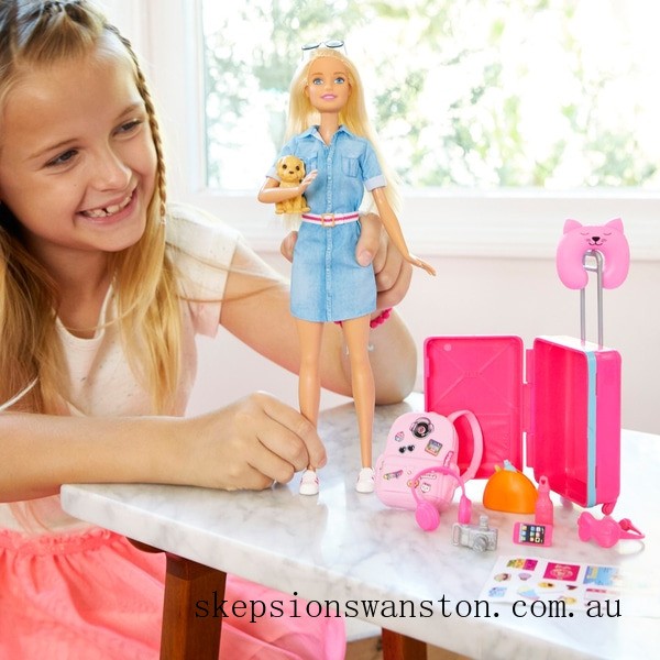 Special Sale Barbie Travel Doll and Accessories