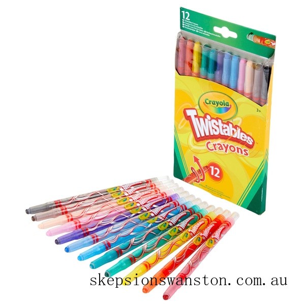 Special Sale Crayola 12 Twistables Crayons