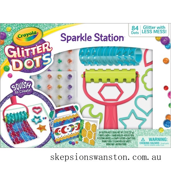 Special Sale Crayola Glitter Dots Sparkle Station