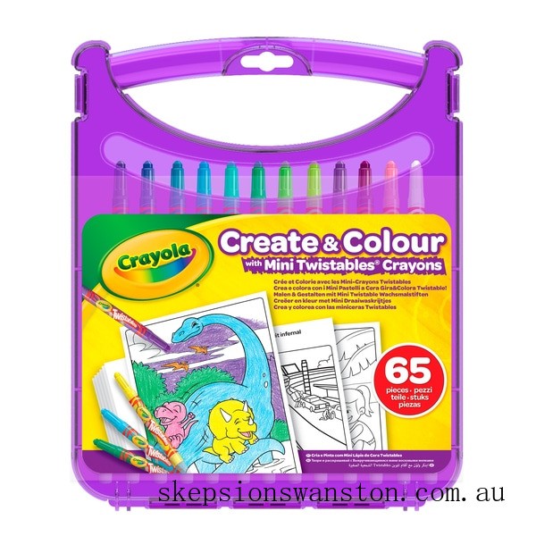 Clearance Sale Crayola Create & Colour Mini Twistables