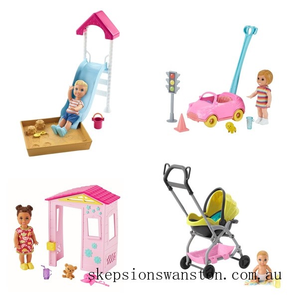 Discounted Barbie Skipper Babysitters Accessories Assortment