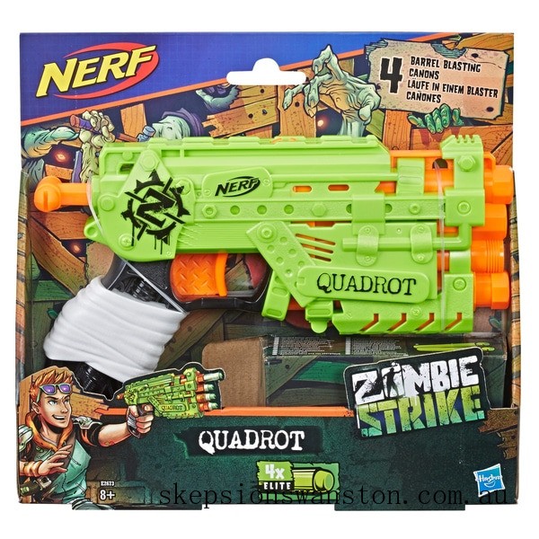 Clearance Sale NERF Zombie Strike Quadrot