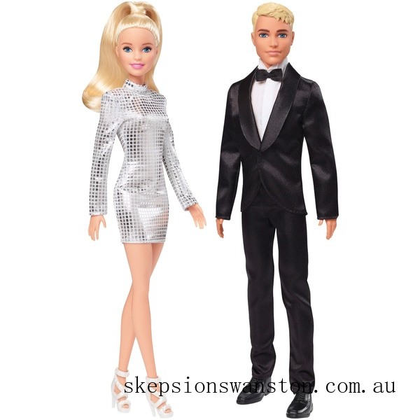 Clearance Sale Barbie and Ken Dolls Fashion Set