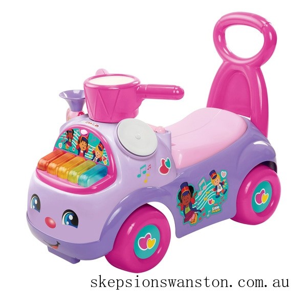 Discounted Fisher-Price Little People Music Parade Purple Ride-on