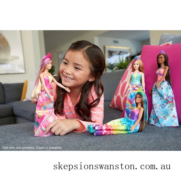 Special Sale Barbie Dreamtopia Princess Doll - Flowery Pink Dress
