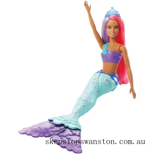 Discounted Barbie Dreamtopia Mermaid Doll - Purple and Pink