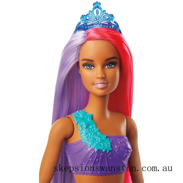 Discounted Barbie Dreamtopia Mermaid Doll - Purple and Pink