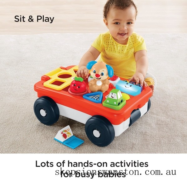 Genuine Fisher-Price Laugh & Learn Pull & Play Learning Wagon