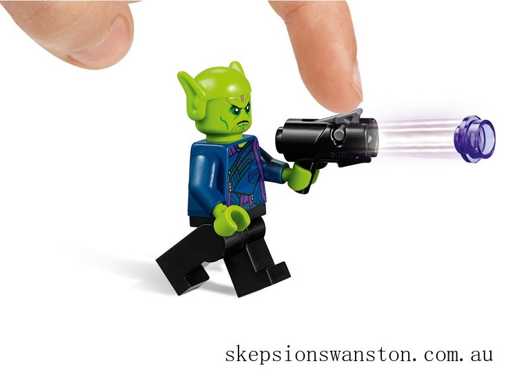 Genuine LEGO Marvel Captain Marvel and The Skrull Attack