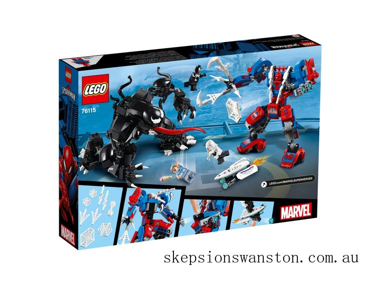 Discounted LEGO Marvel Spider Mech vs. Venom
