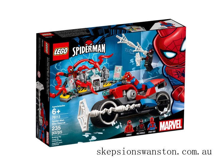 Special Sale LEGO Marvel Spider-Man Bike Rescue