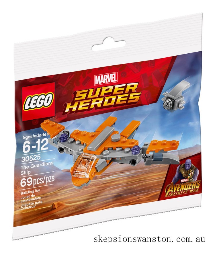Genuine LEGO Marvel The Guardians' Ship