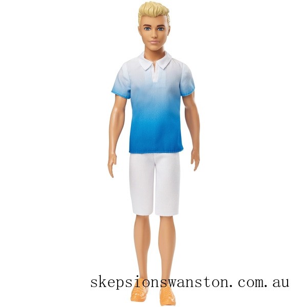 Discounted Ken Fashionista Doll 129 Blue Ombre