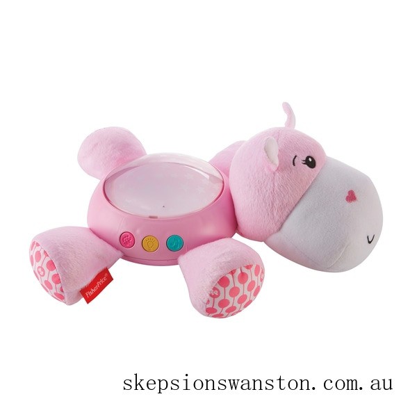 Outlet Sale Fisher-Price Hippo Projection Soother Pink Baby Projector