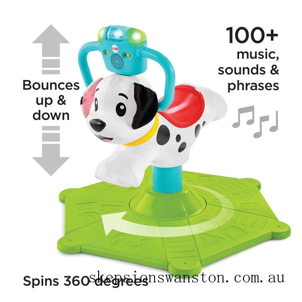 Special Sale Fisher-Price Bounce and Spin Puppy Ride On