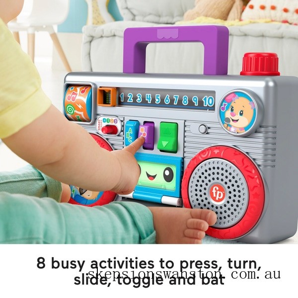 Clearance Sale Fisher-Price Laugh & Learn Busy Boombox