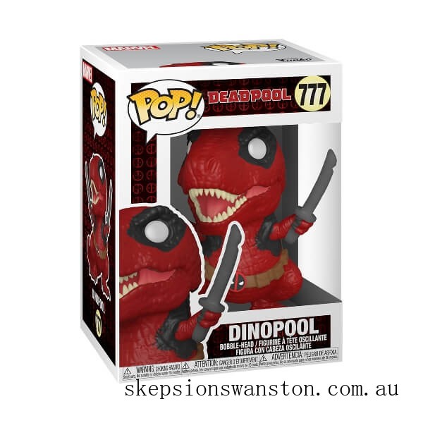 Genuine Marvel Deadpool 30th Dinopool Funko Pop! Vinyl