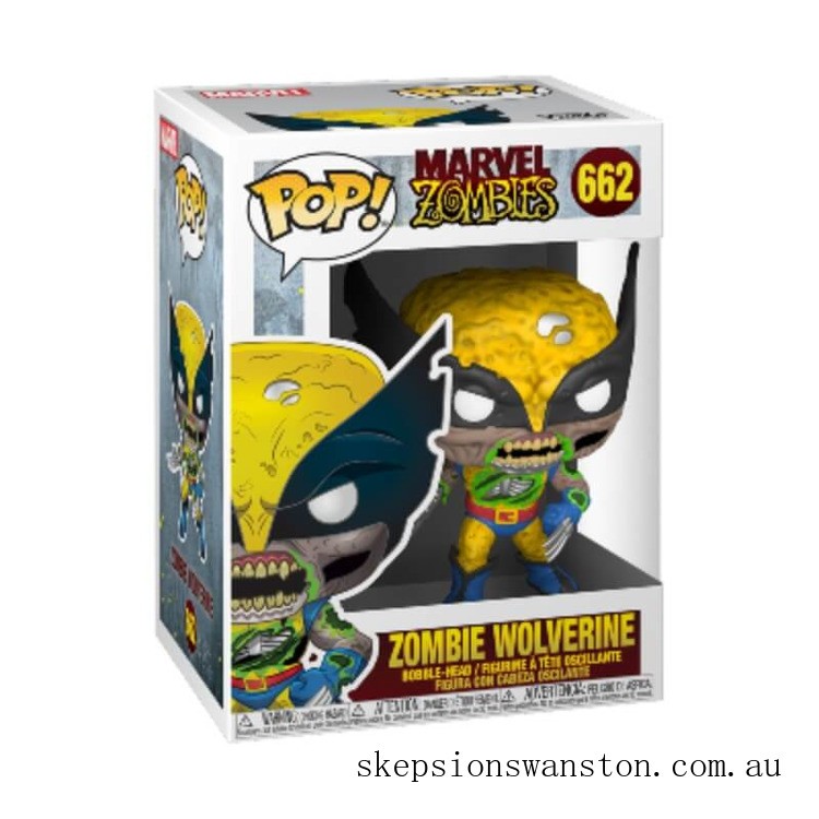 Genuine Marvel Zombies Wolverine Funko Pop! Vinyl