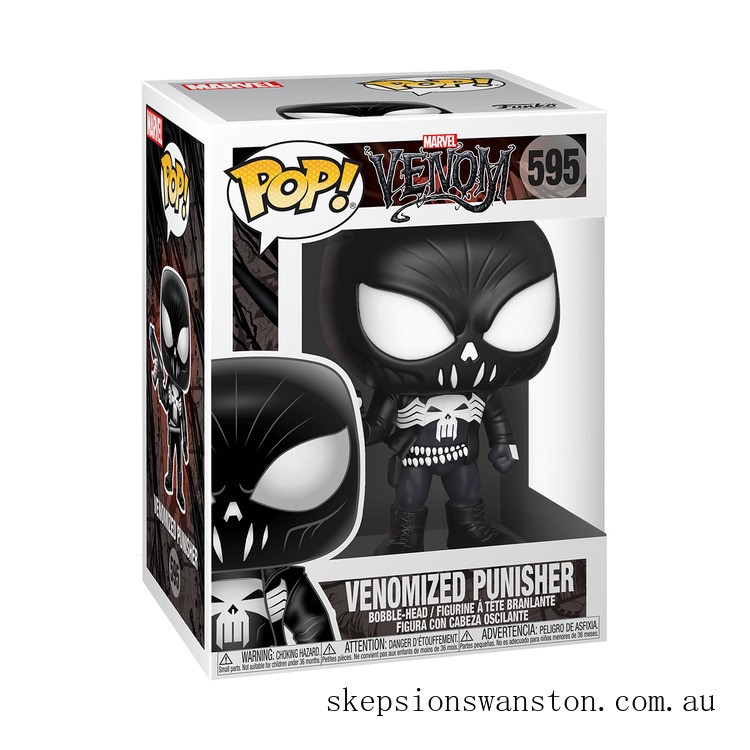 Genuine Marvel Venom Punisher Funko Pop! Vinyl