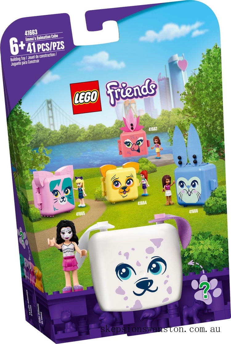 Special Sale LEGO Friends Emma's Dalmatian Cube