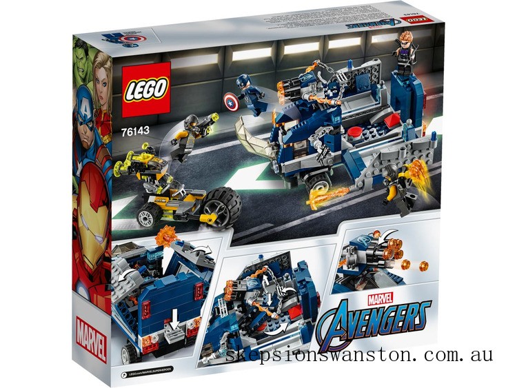 Outlet Sale LEGO Marvel Avengers Truck Take-down