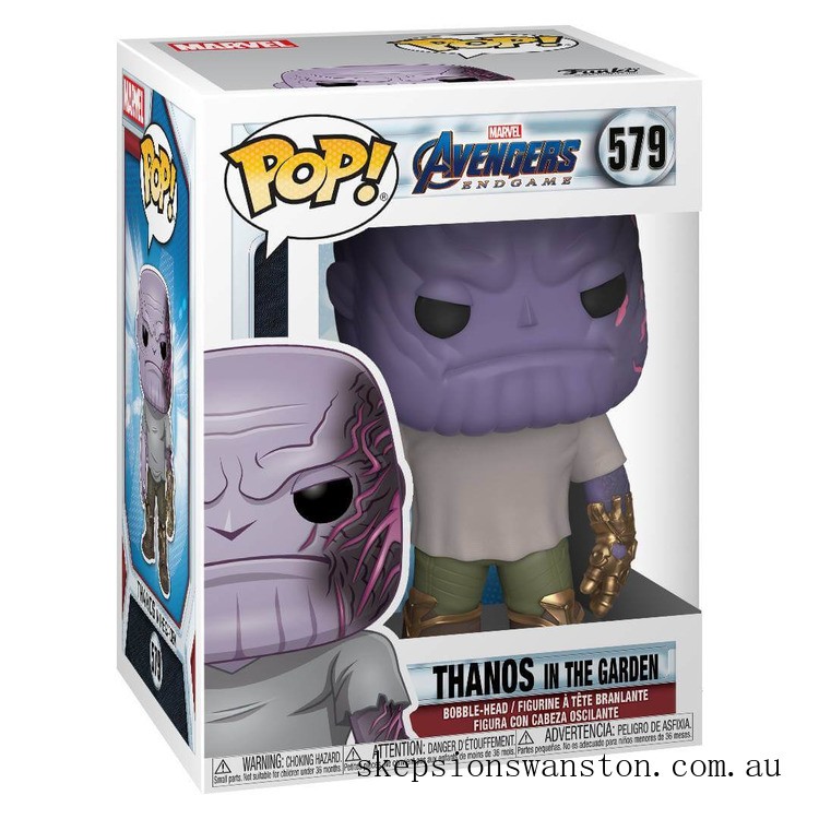 Clearance Marvel Avengers: Endgame Thanos with Infinity Gauntlet Funko Pop! Vinyl