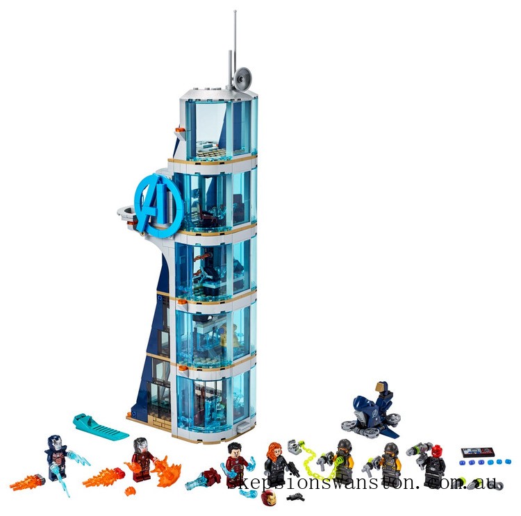 Clearance Sale LEGO Marvel Avengers Tower Battle